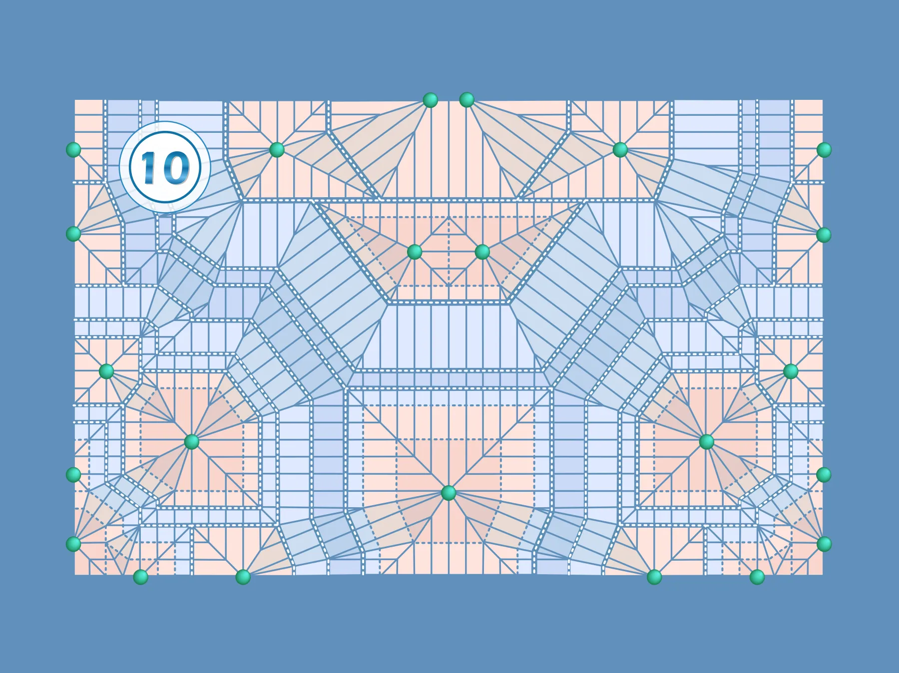 Article image «Box Pleating - основы структурной оптимизации (часть 10): Пифагорово (змеевидное) растяжение, часть 2»